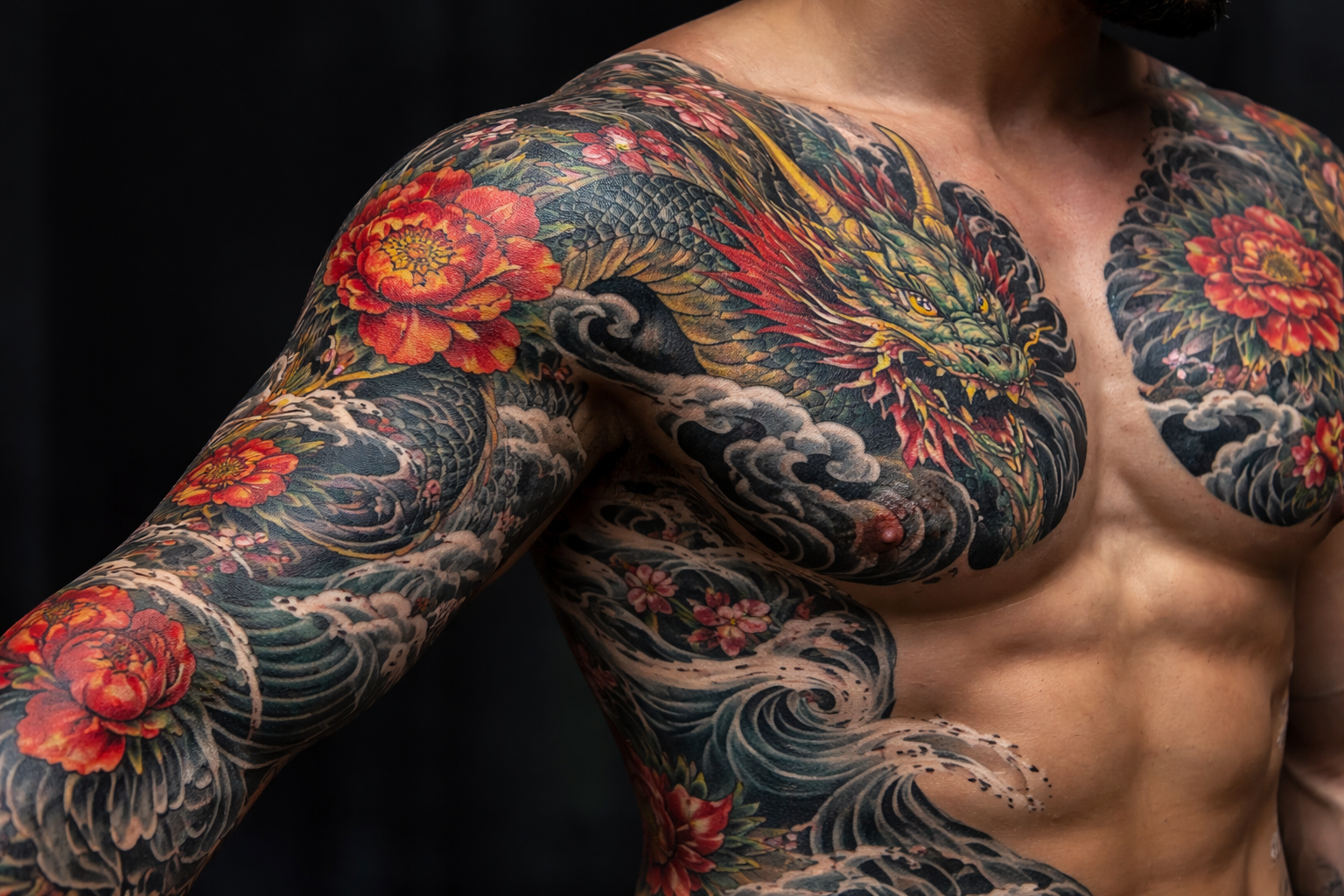 Тату в японском стиле