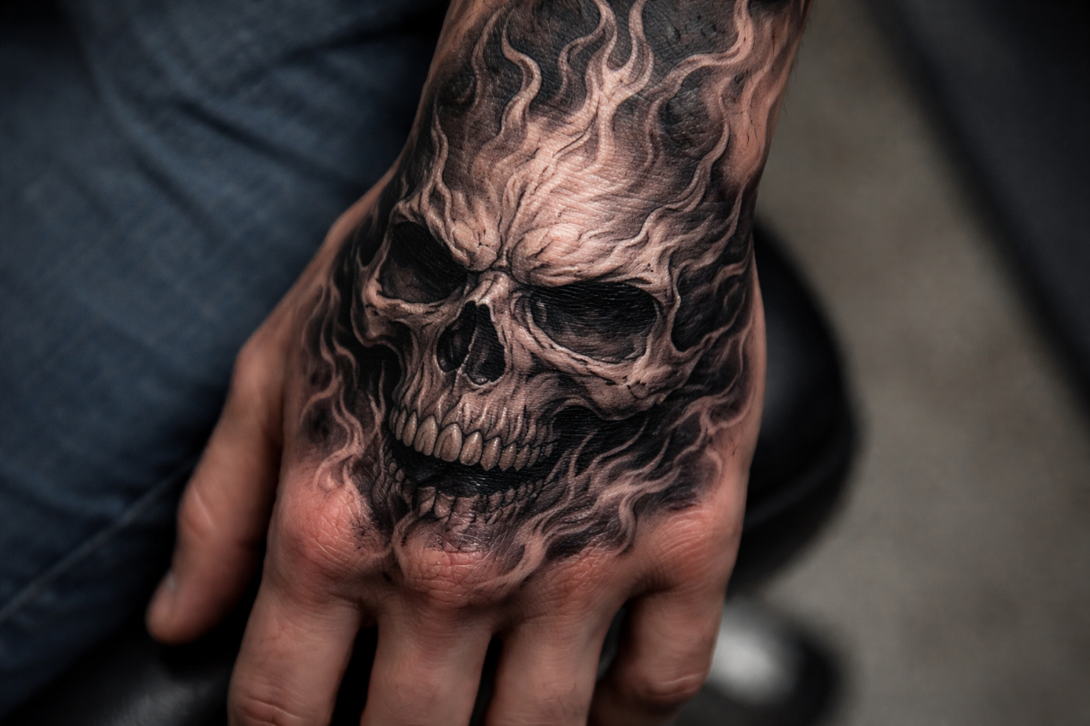 Тату на кисти