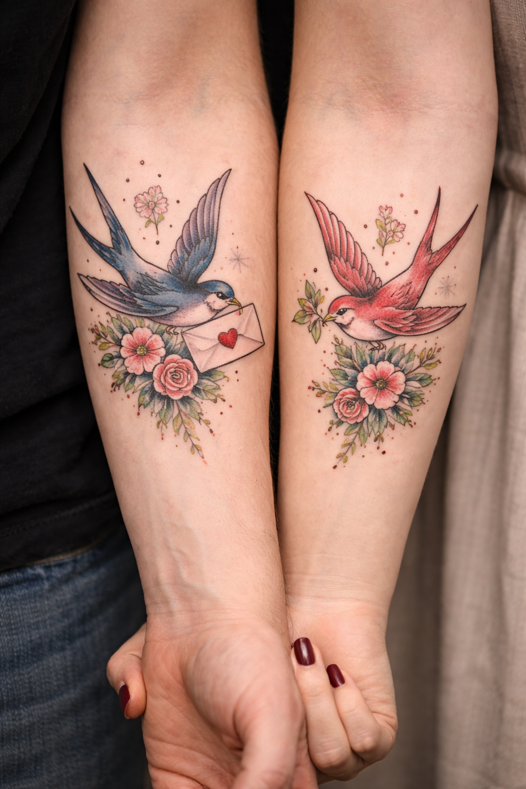 Парные тату