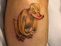 Тату утенок