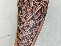 Тату кельтские узлы