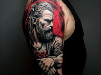 Татуировка Один на плече