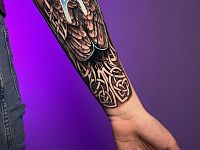 Тату кельтика на руке