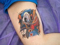 тату дональд дак