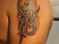 Татуировка в стиле кельтика