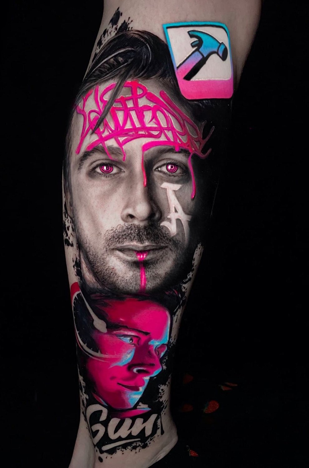 Тату Райан Гослинг