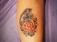 Тату граната