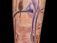 Тату ангел на предплечье