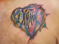 Татуировка рыба