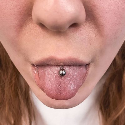 пирсинг языка