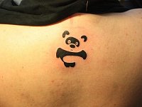 Маленькая тату винни пух
