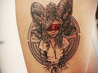 Тату девочка