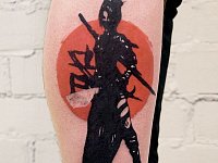 Тату гейша - самурай