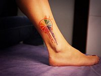 тату апельсин