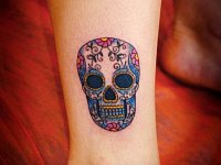 тату сахарная голова