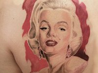 Тату Мерелин Монро