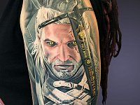 Тату Ведьмак