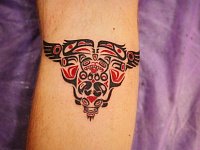 Тату на предплечье хайда