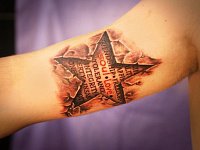 тату звезды фото
