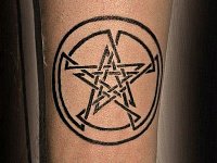 тату знак пентаграмма