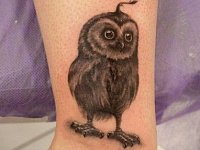 Татуировка птенчик