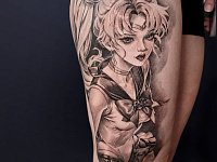 Тату Сейлор Мун