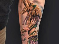 Татуировка анубис