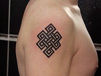 Тату кельтский узел