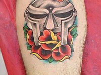 тату маска MF Doom