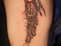 Тату триединство на руке