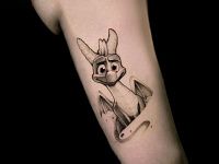 Татуировка дракончик