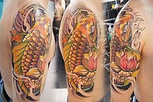 Японские тату, фото татуировок в японском стиле - ТАТУ-МАНИЯ.