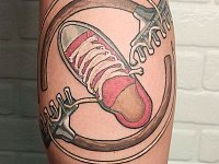 Тату кед и грабли