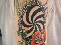 татуировка зеркало