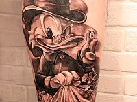 Тату Скрудж Макдак