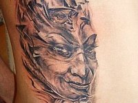 татуировка маска