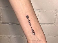 Тату мини стрела