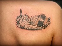 Татуировка перышко