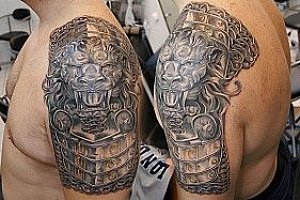 Татуировки для мужчин - примеры работ салона ТАТУ-МАНИЯ