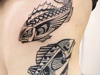 тату в виде рыб
