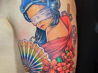 Татуировка Гейша