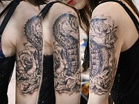 Татуировка крокодил