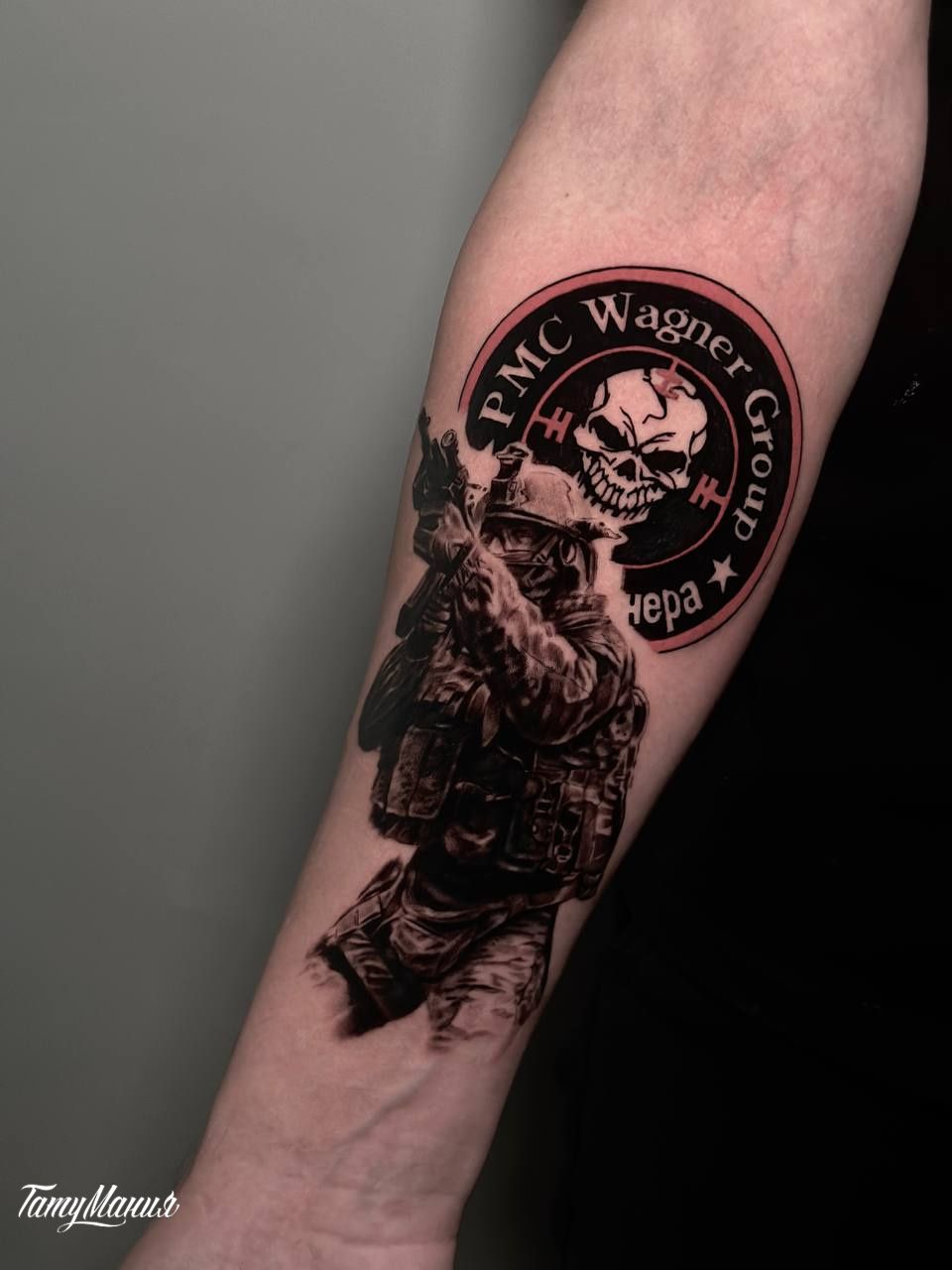 Тату вагнеровец