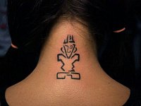 Тату человечек