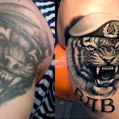 Обновление тату за ВДВ