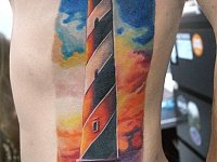 Татуировка маяк