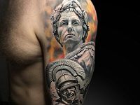 Тату Цезарь и спартанец