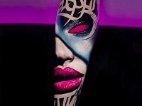 Тату портрет и каллиграфия