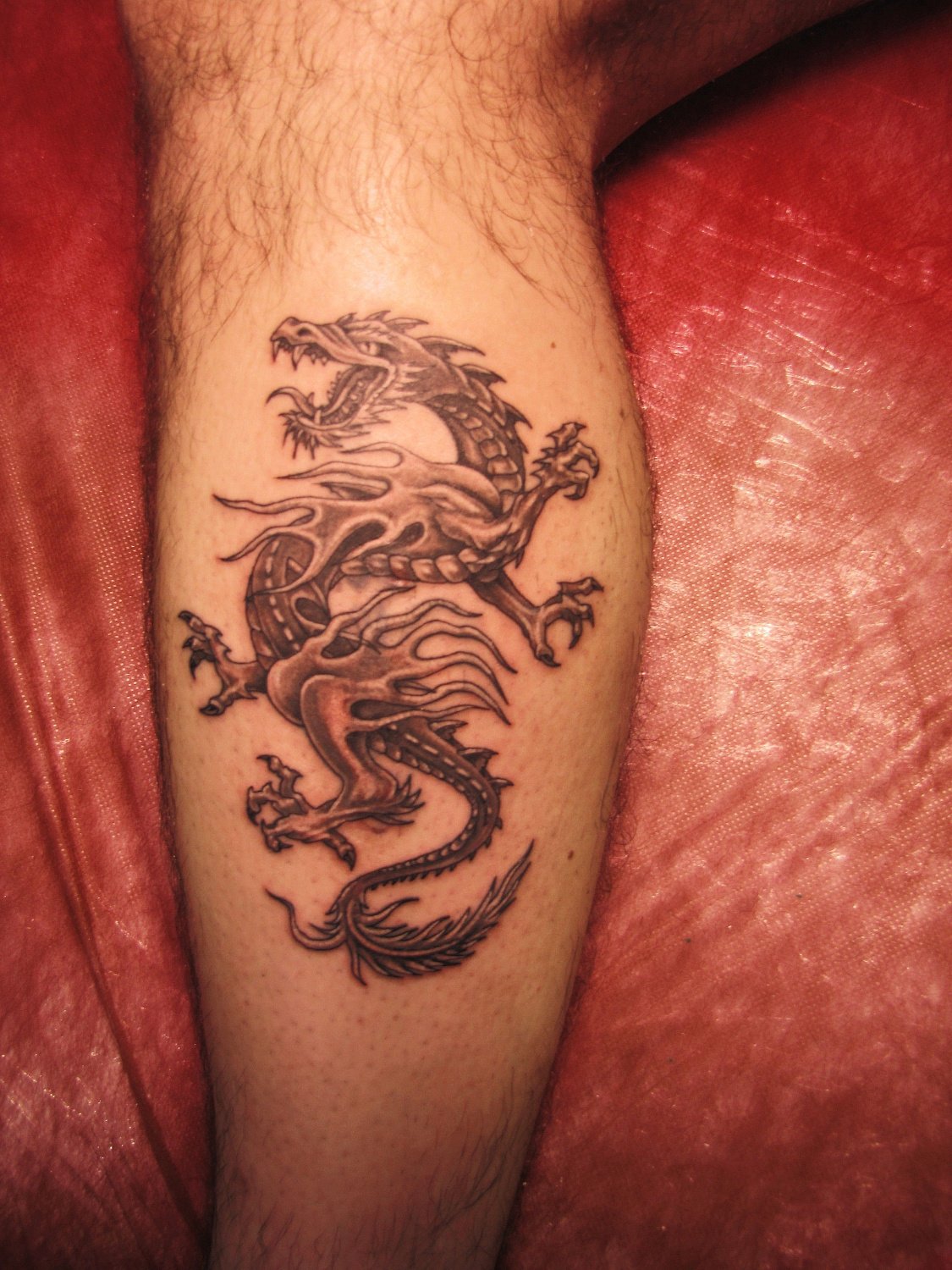 тату дракон