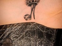 Маленькая тату туфелька и корона